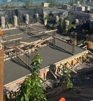 Marpole Transit Centre Retaining Wall, Capping Beam and Auxiliary Buildings
