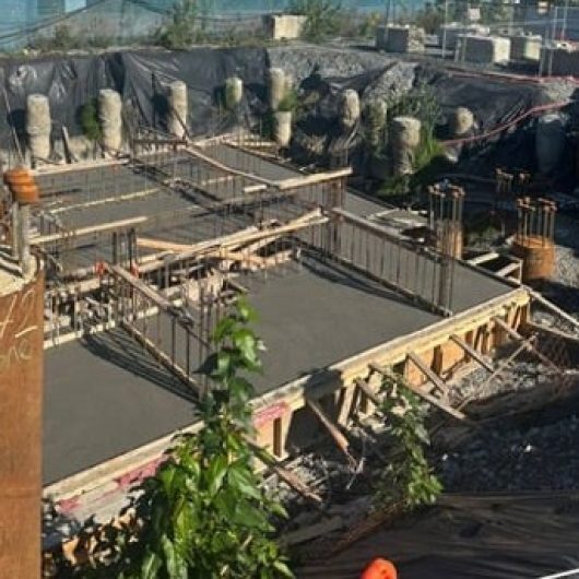 Marpole Transit Centre Retaining Wall, Capping Beam and Auxiliary Buildings
